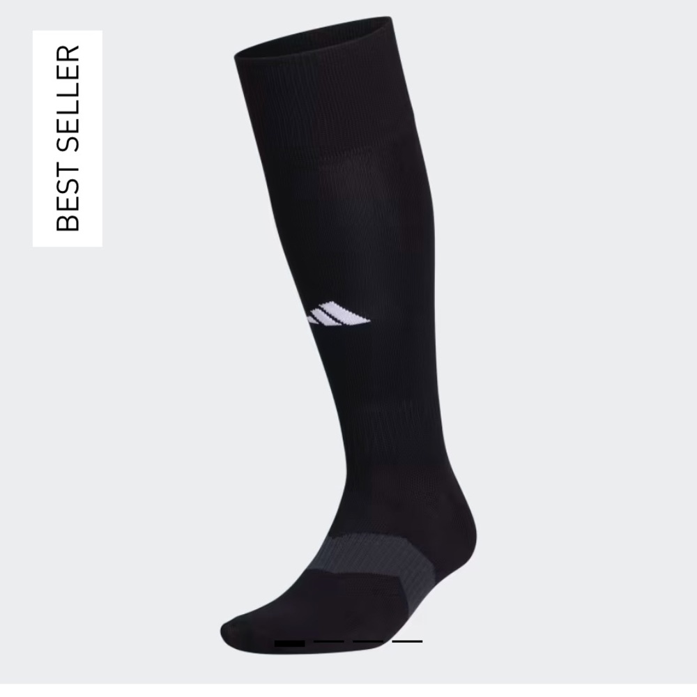Adidas Black Athletic Crew Socks